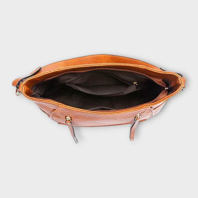 Monika. - Vintage-inšpirovaná elegantná dámska kabelka
