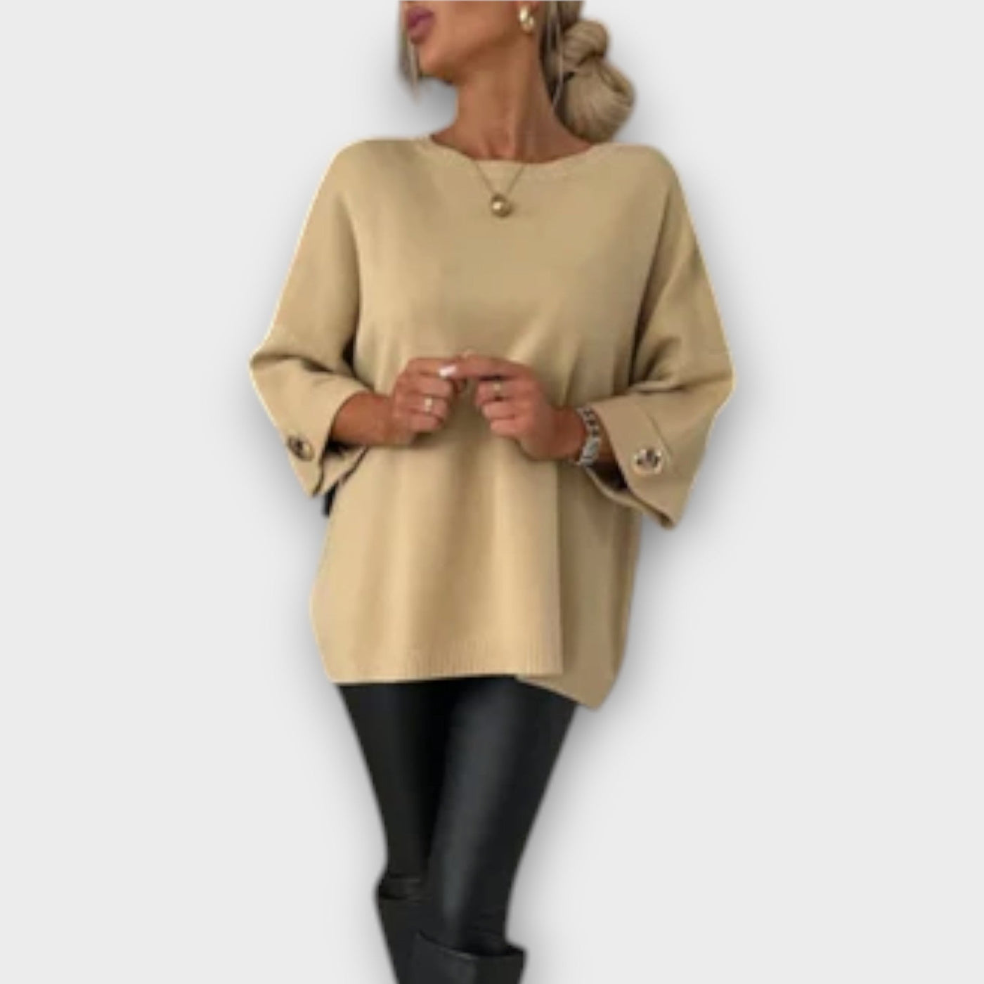 Isabella - Elegantná pletená blúzka