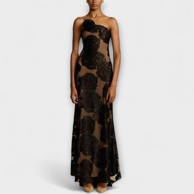 Sara - Kvetinové Maxikleid