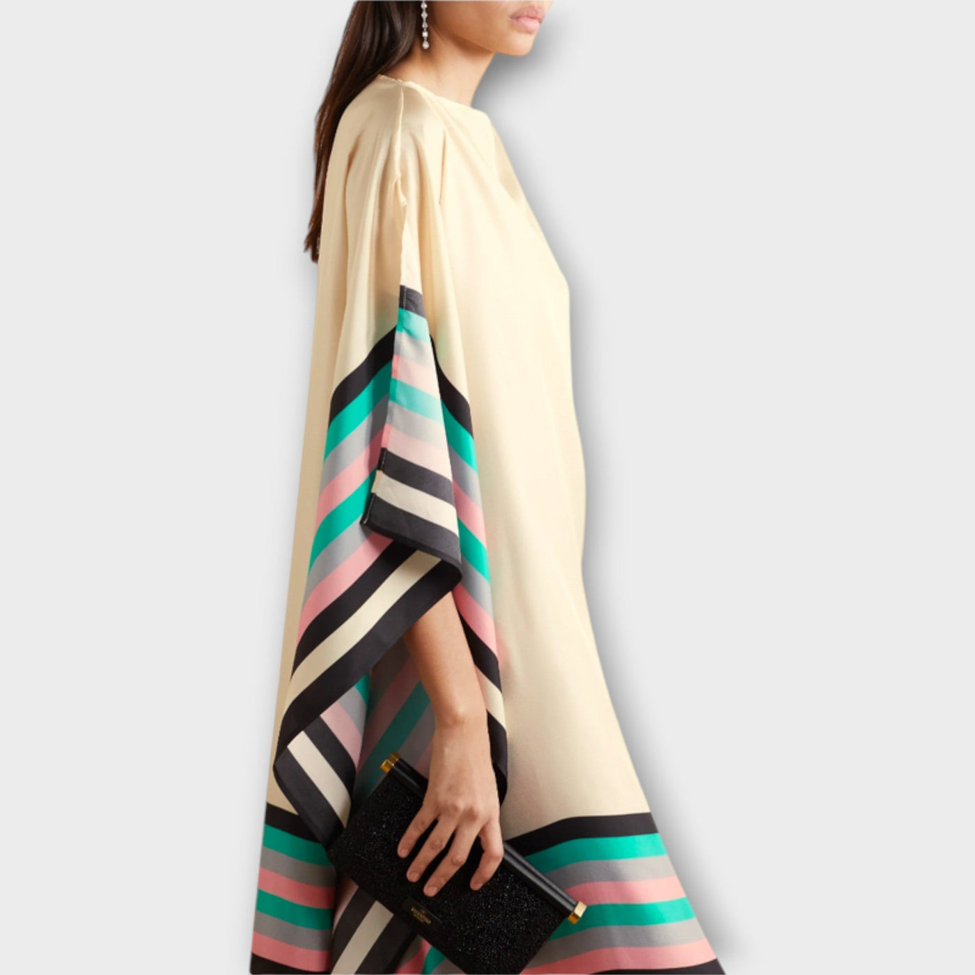 Elenora - Strihový geometrický kaftan