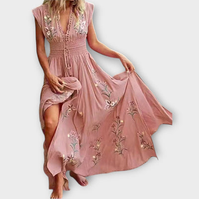 Felizia – Boho šaty s čarovnými výšivkami