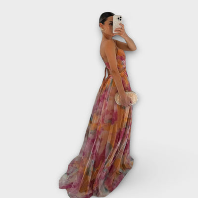 Annai Mesh Maxikleid - Elegantné a priliehavé