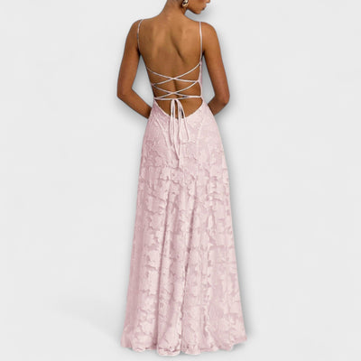 Emberly - Elegantné Jacquard-Maxikleid