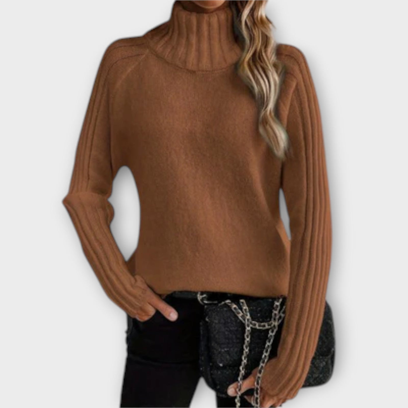 Hannah - Elegantný pletený sveter
