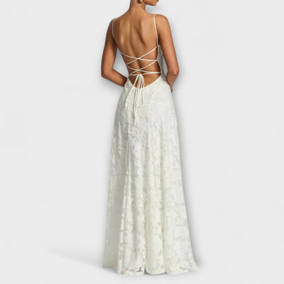 Emberly - Elegantné Jacquard-Maxikleid