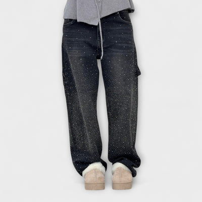 Fable - Shine Denim Jeans v štýle Balloon Carpenter