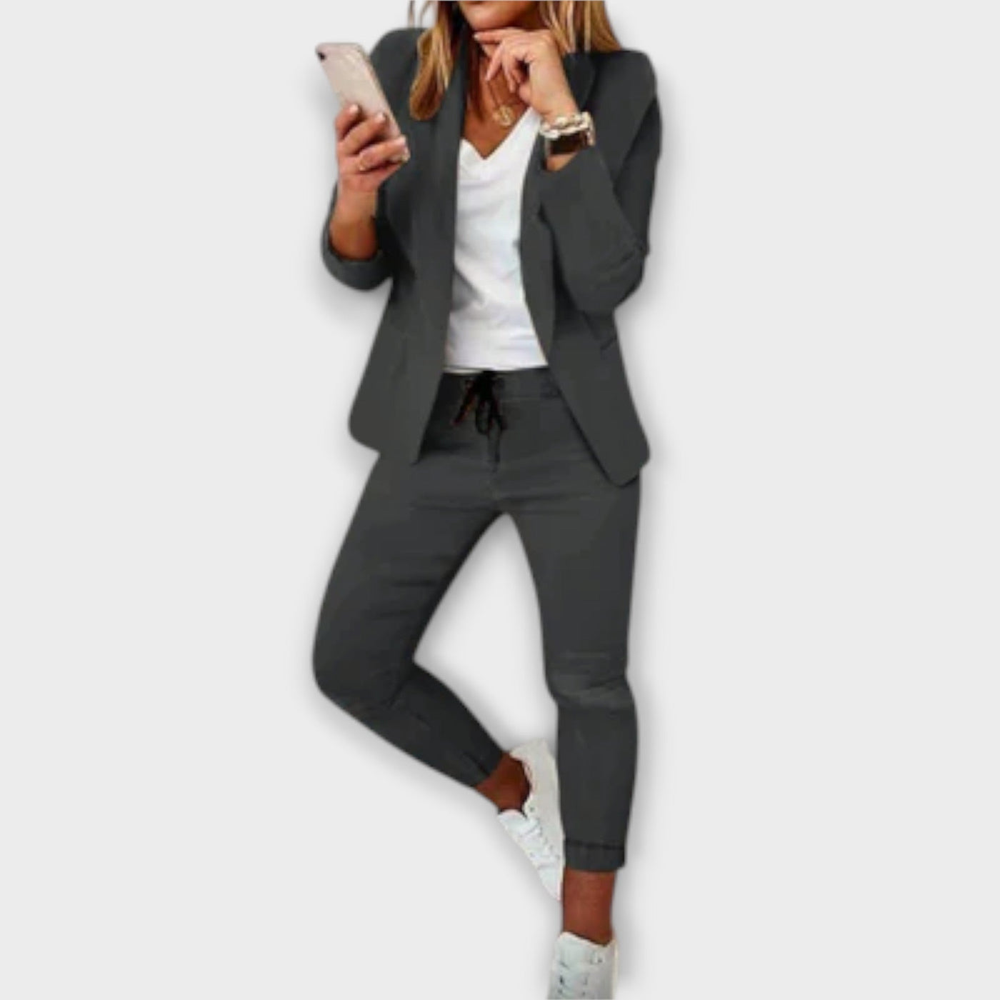 Sophia – Elegantný a pohodlný blazer set