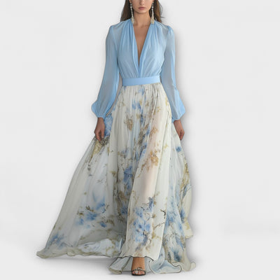Harper - Kvetinové Maxikleid