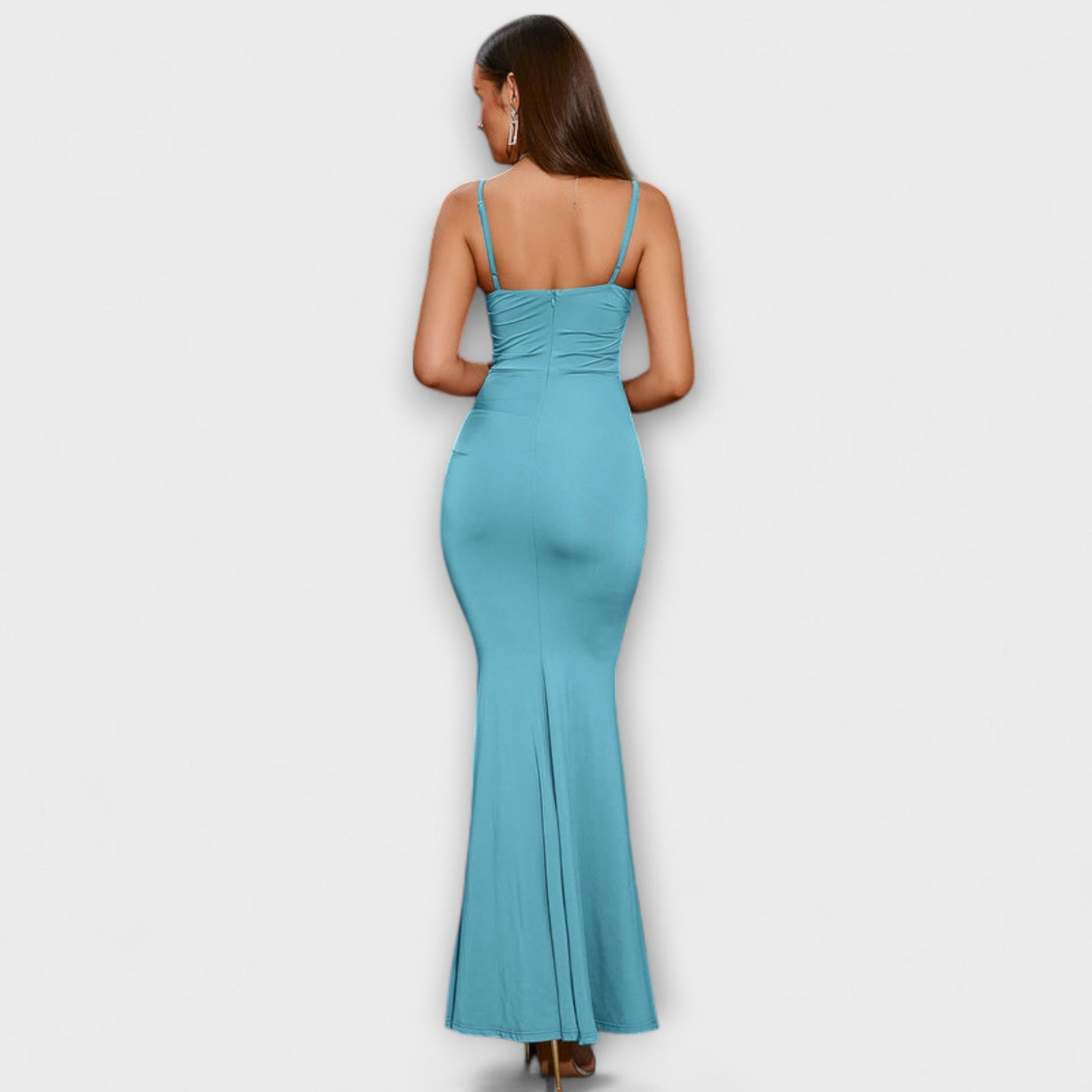 Callie - Elegantné Rúškové Šaty