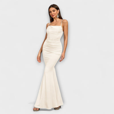 Callie - Elegantné Rúškové Šaty