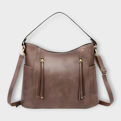 Monika. - Vintage-inšpirovaná elegantná dámska kabelka