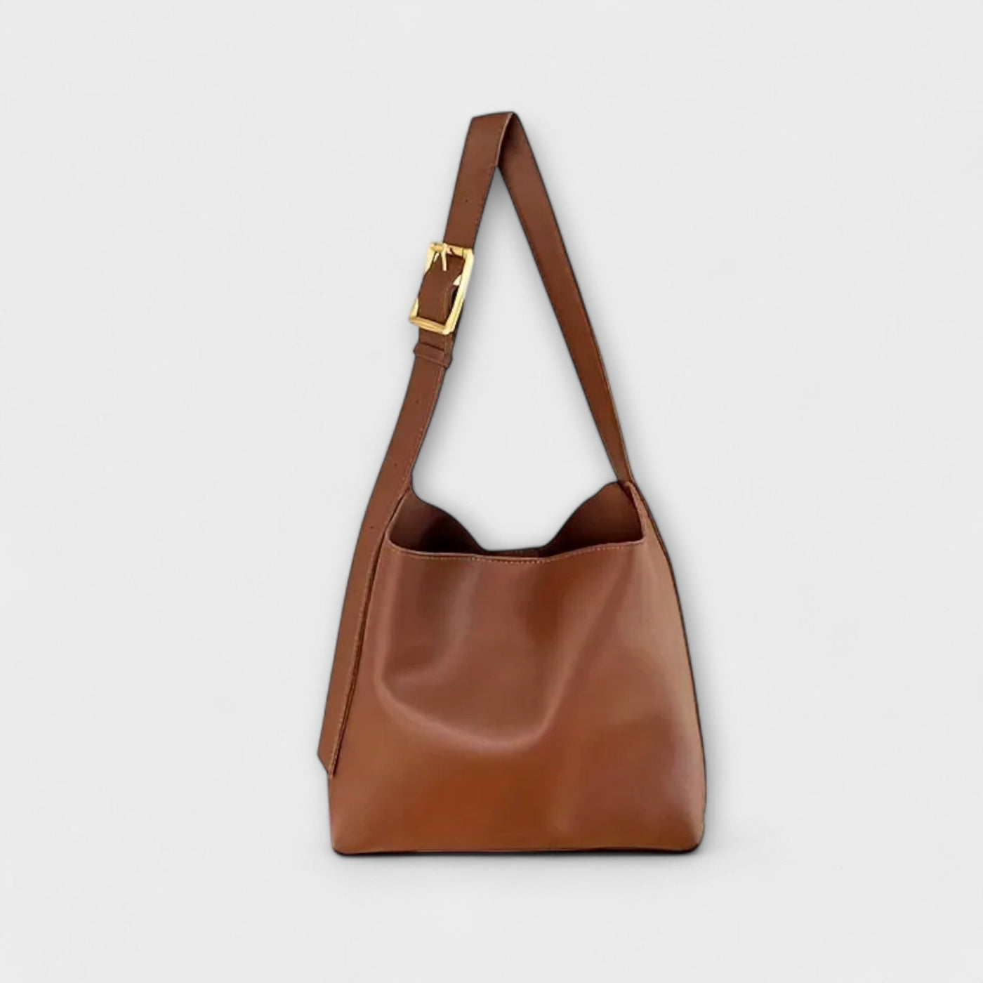 Monika. – Elegantná kožená taška cez rameno