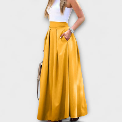 Tzafira – Elegantný Maxisukňa s vysokým pásom