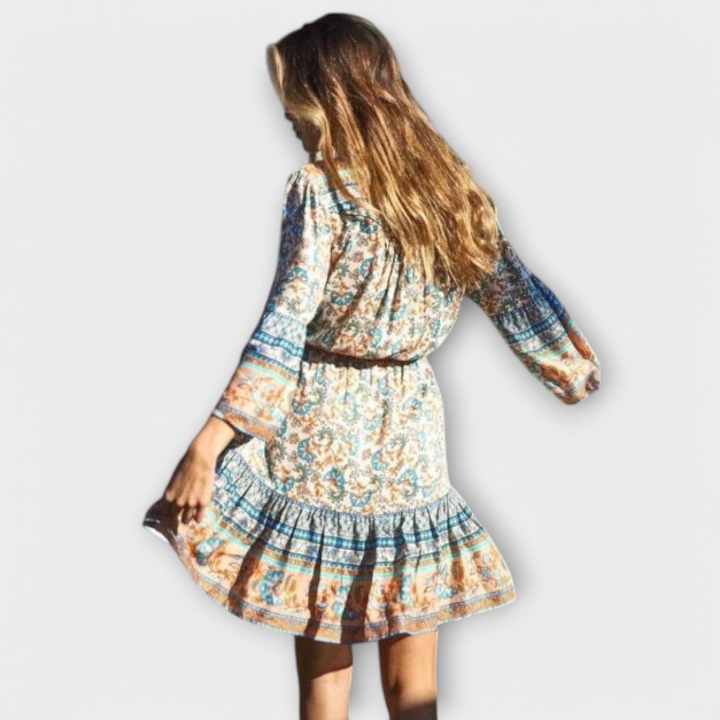 Keitha - Krátke Boho šaty