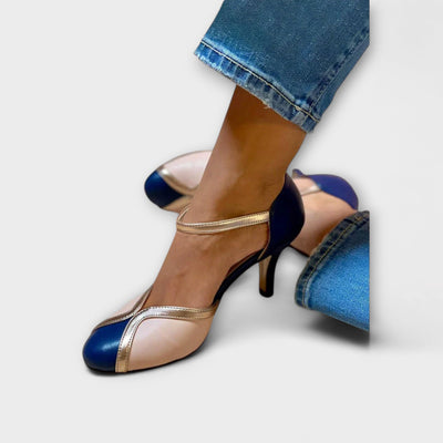 Isabel - Farbblock-Stiletto-Absätze