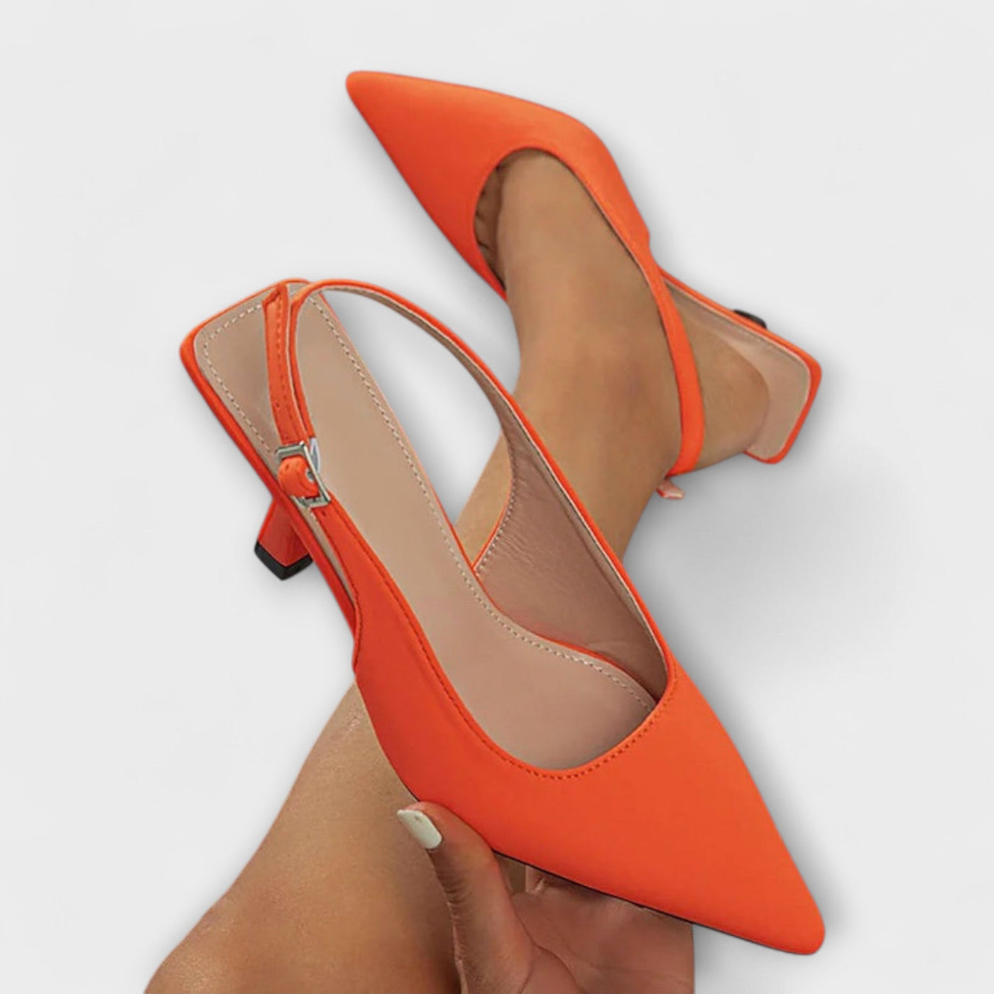 Emma - Elegantné stiletto topánky s stredným opätkom